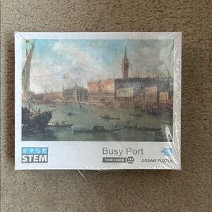 STEM Scenic Port Jigsaw Puzzle